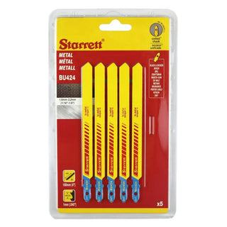 Starrett Sticksågblad Metall 100mm 24tpi 5p | CleanNest - STARRETT | CleanNest