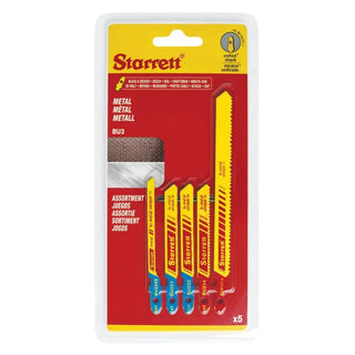 Starrett Sticksågblad Metall Sort 5p - | CleanNest - STARRETT | CleanNest