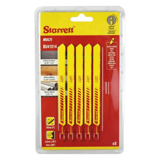 Starrett Sticksågblad Multi 100mm 10 - 14tpi 5 | CleanNest - STARRETT | CleanNest