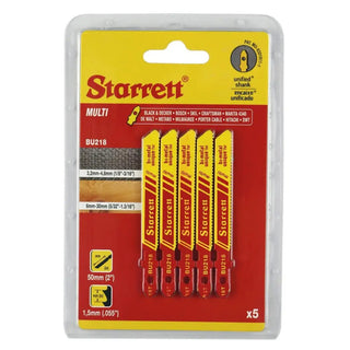 Starrett Sticksågblad Multi 50mm 18tpi 5p | CleanNest - STARRETT | CleanNest