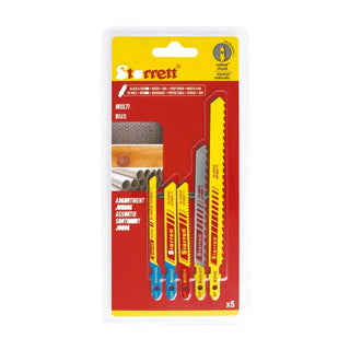 Starrett Sticksågblad Multi Sort 5p | CleanNest - STARRETT | CleanNest