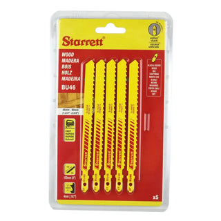 STICKSÅGBLAD BIMETALL 100MM 6TPI 5P - STARRETT