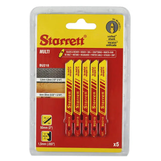 STICKSÅGBLAD MULTI 50MM 18TPI 5P - STARRETT