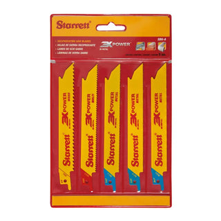 TIGERSÅGBLADSKIT SORT 5-DEL - STARRETT