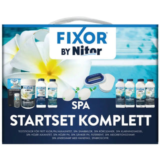 Startset Komplett SPA för rent och balanserat spabad