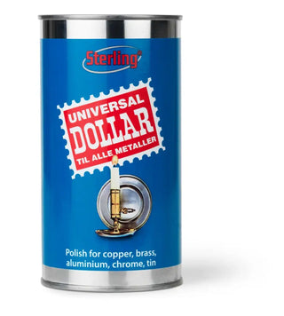 Sterling Dollar Metallputs för rostfritt inklusive koppar och mässing