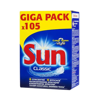 Sun Classic disktabletter för effektiv rengöring och skinande ren disk