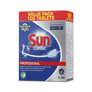 Sun CLassic - Maskindiskmedel Sun Pro Formula Classic Tabs - 100st - Sun CLassic | CleanNest