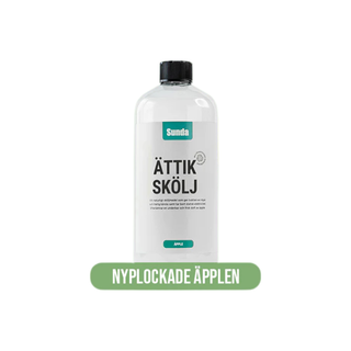 Sunda Ättiksköljmedel Äpple - 66 Tvättar - CleanNest