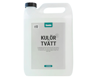 Sunda Kulörtvätt Flytande - 250 Tvättar - CleanNest