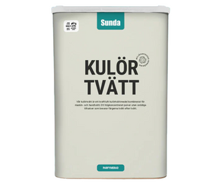 Sunda Kulörtvätt Pulver  - 442Tvättar - CleanNest