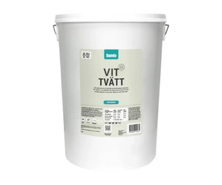 Sunda Pulvertvättmedel för vita kläder rengöringsprodukter Sverige