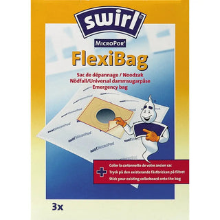 DAMMSUGARPÅSE SWIRL FLEXIBAG 3P - SWIRL