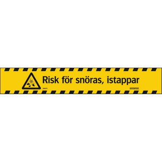 AVSPÄRRNINGSBAND SNÖRAS 75MMX50M - SYSTEMTEXT