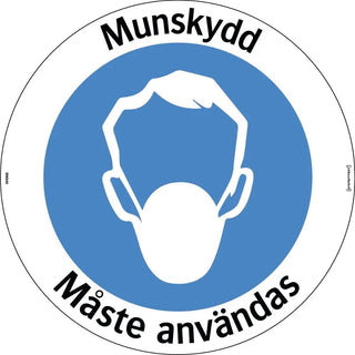 Systemtext Golvdekal Munskydd Måste Anv 410mm | CleanNest - SYSTEMTEXT | CleanNest