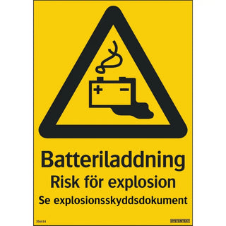 SKYLT BATTERILADDN SE DOK 210X297PL - SYSTEMTEXT