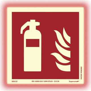SKYLT BRANDSLÄCKARE 150X150 AL SN+ - SYSTEMTEXT