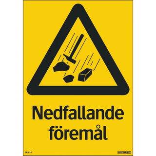 SKYLT NEDFALLANDE FÖREM. 210X297 PL - SYSTEMTEXT