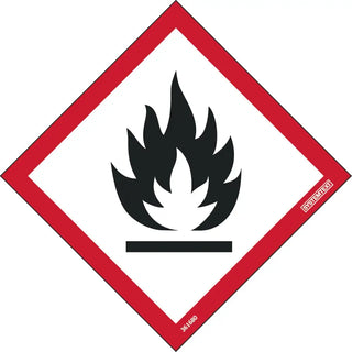 SKYLT PIKTOGRAM BRANDFARL 80X80 DE - SYSTEMTEXT