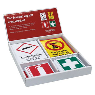 Systemtext Skyltar Multipack Display 4x50st - | CleanNest - SYSTEMTEXT | CleanNest