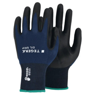 ARBETSHANDSKE 8850R OIL GRIP STL 8 - TEGERA