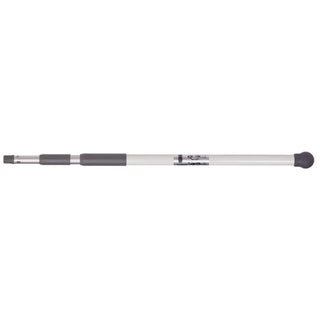 Smart Teleskopskaft Aluminium 75-176CM vitt i gummi