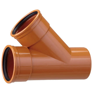 Grenrör Mark Pvc 110/110X45Gr - TERANA