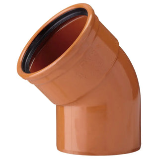 Rörböj Mark Pvc 45Gr 110 - TERANA