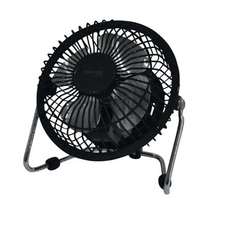 KALLUFTSFLÄKT BORD 15CM 18W SVART - TERMO