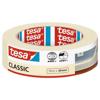 Tesa Mask Tejp 50mx30mm Classic | CleanNest - TESA | CleanNest
