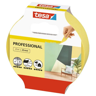 Tesa Mask Tejp Indoor 25mx25mm Prof | CleanNest - TESA | CleanNest
