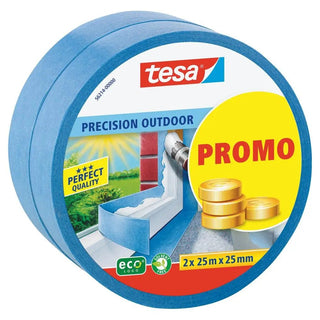 Tesa Maskeringstejp 2p 25mmx25m Outdoor | CleanNest - TESA | CleanNest