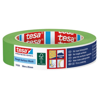 Tesa Maskeringstejp Grova Ytor 25mm 50m | CleanNest - TESA | CleanNest