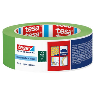 Tesa Maskeringstejp Grova Ytor 38mm 50m | CleanNest - TESA | CleanNest