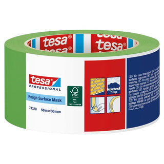 Tesa Maskeringstejp Grova Ytor 50mm 50m | CleanNest - TESA | CleanNest