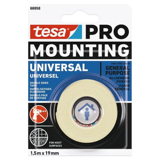 TESA Mont Tejp Pro Universal 1,5Mx19Mm | CleanNest - TESA | CleanNest