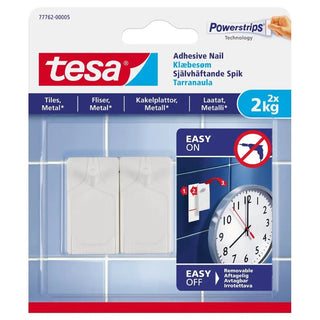 TESA SJÄLVHÄFT SPIK F SLÄT YTA 2ST 2KG | CleanNest - TESA | CleanNest