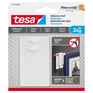TESA SJÄLVHÄFTANDE SPIK 2ST 2KG 77776 | CleanNest - TESA | CleanNest