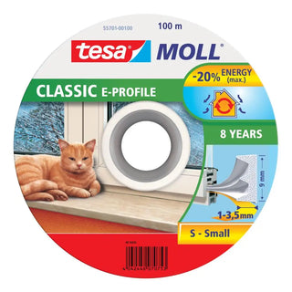 TÄTLIST E-LIST VIT 100M TESA - TESA