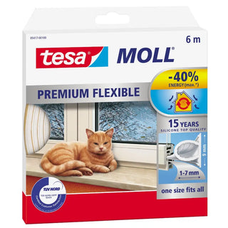 TÄTLIST SILIKON VIT 6M TESA - TESA
