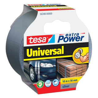Tesa Vävtejp 50mm 10m Silver 56348 | CleanNest - TESA | CleanNest