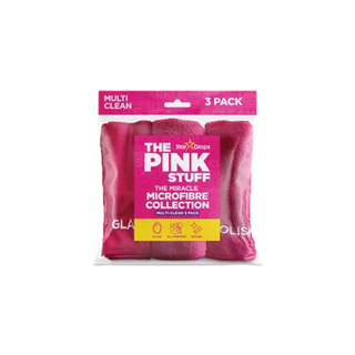 The Pink Stuff Microfibre Cloths - 3st - CleanNest