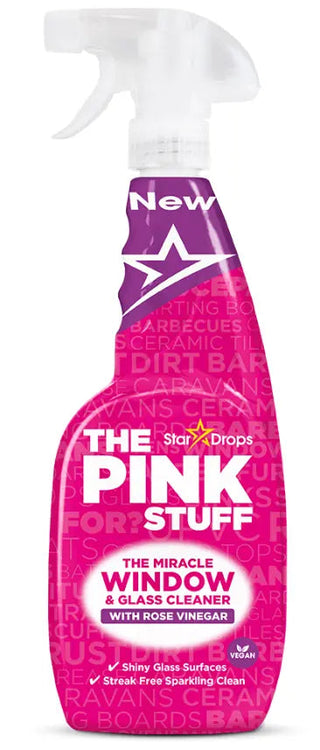 The Pink Stuff - Miracle Fönsterputs Rose Vinegar - 750ml - The Pink Stuff | CleanNest