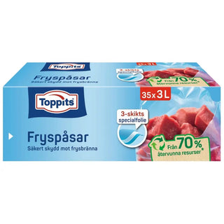 TOPPITS FRYSPÅSAR 3L | CleanNest - TOPPITS | CleanNest