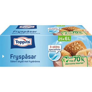 TOPPITS FRYSPÅSAR 6L | CleanNest - TOPPITS | CleanNest