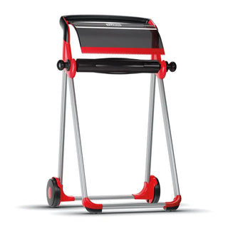 GOLVSTÄLL W1 TORKPAPPER RÖD/SVART - TORK