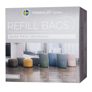 Torrbollen Refill Till Fuktslukare Home 4 - pack | CleanNest - TORRBOLLEN | CleanNest