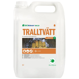 Tralltvätt ECO BIOkleen för tryckimpregnerat och altaner i Sverige