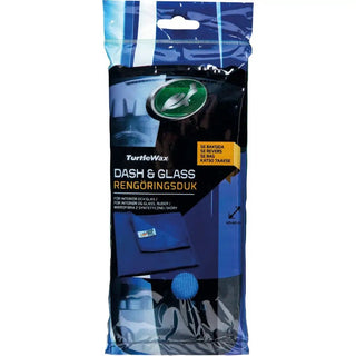 Turtle Microfiberduk Dash&glass Blå 40x40 | CleanNest - TURTLE | CleanNest