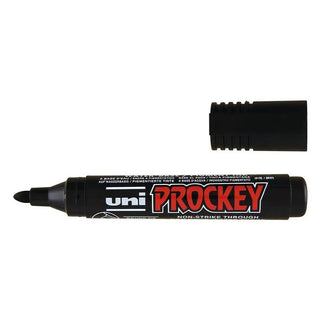 UNI MÄRKPENNA SVART PROCKEY RUND | CleanNest - UNI | CleanNest